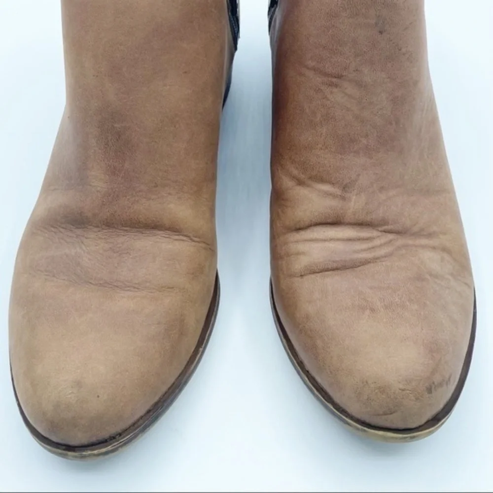 Lucky Brand Burklee booties leather ankle boots